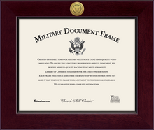 Load image into Gallery viewer, U.S. Navy Century Gold Engraved Certificate Frame (Horizontal)
