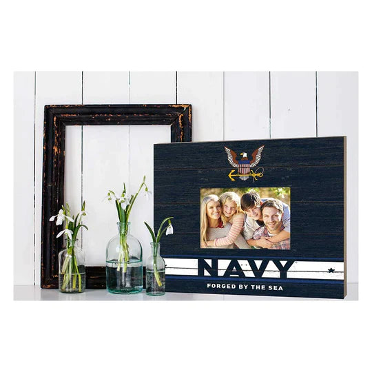 Navy Eagle Photo Frame