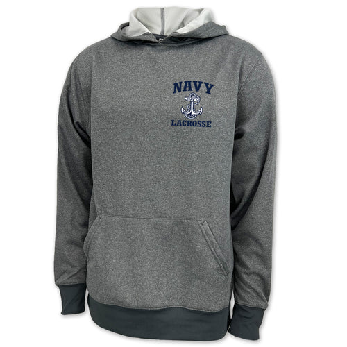 Navy Anchor Lacrosse Performance Hood