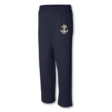 Load image into Gallery viewer, Navy Anchor Logo Sweatpant