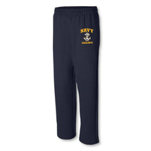 Load image into Gallery viewer, Navy Anchor Sailing Sweatpant