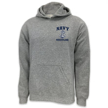 Load image into Gallery viewer, Navy Anchor Wrestling Hood