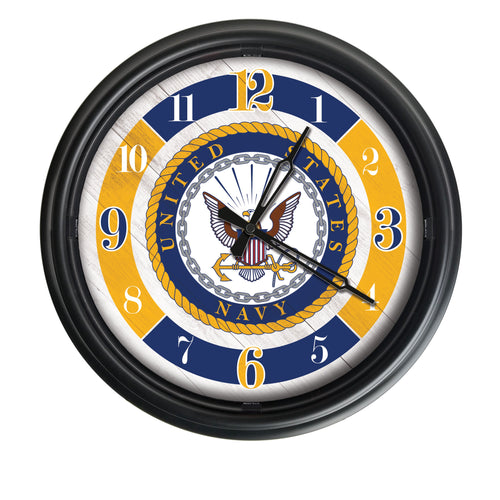 United States Navy Indoor/Outdoor LED Wall Clock