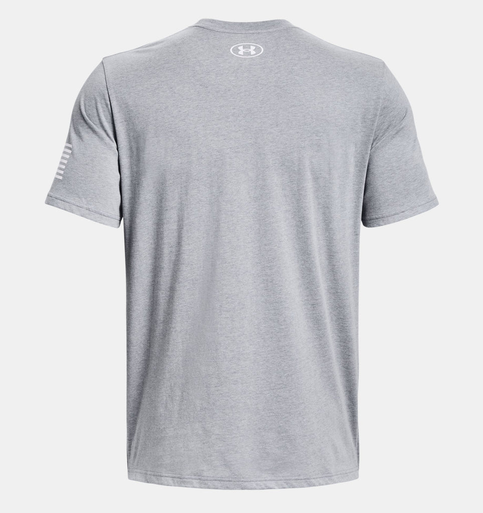 Under Armour New Freedom Logo T-Shirt (Grey)