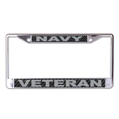 Navy Veteran License Plate Frame