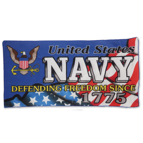 United States Navy Defending Freedom Towel (30