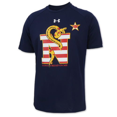 Navy Under Armour Jack Flag T-Shirt (Navy)