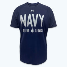 Load image into Gallery viewer, Navy Under Armour 2023 Rivalry Silent Service Tech T-Shirt (Navy)
