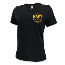 Load image into Gallery viewer, Navy Veteran Ladies T-Shirt