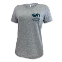 Load image into Gallery viewer, Navy Veteran Ladies T-Shirt