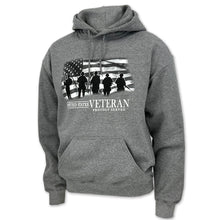 Load image into Gallery viewer, United States Veteran Proudly Served Hood (Graphite)