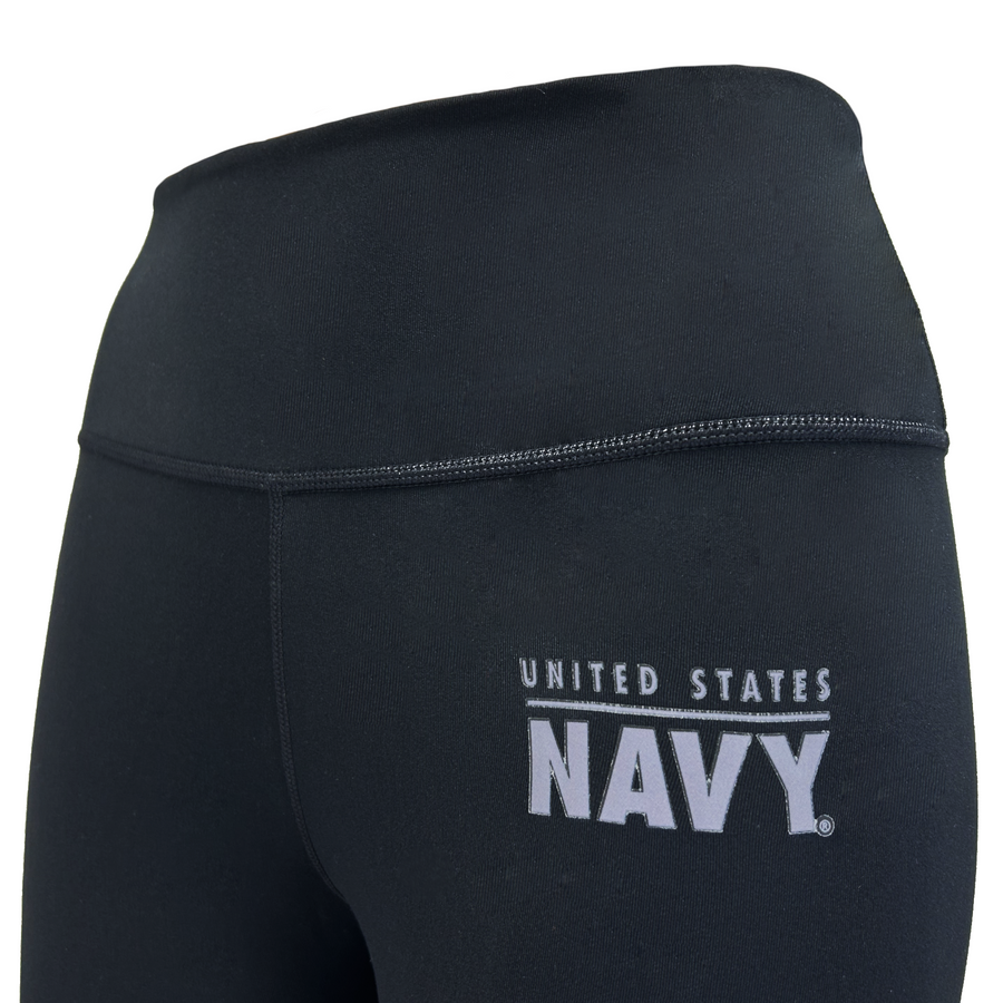 Navy Nike One 7/8 Tight (Black)