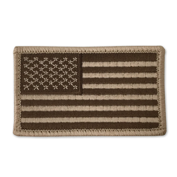 American Flag Desert Tan Tactical Patch