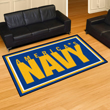 Load image into Gallery viewer, Navy Large Carpet Mat 5&#39; X 8&#39;