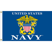 Load image into Gallery viewer, USN Eagle Flag