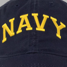 Load image into Gallery viewer, Navy Low Profile Arch Hat (Navy)