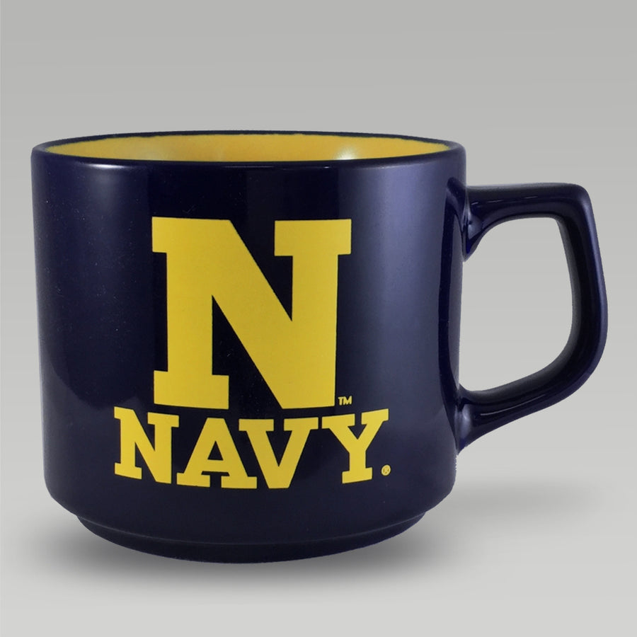 N Navy Mug