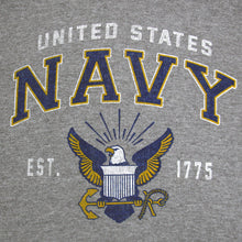 Load image into Gallery viewer, NAVY EAGLE EST. 1775 HOOD (GREY) 1