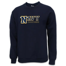 Load image into Gallery viewer, Navy Lacrosse Sport Crew
