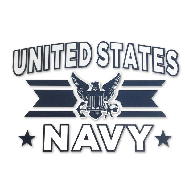 Amazon.com: HOME AND HOLIDAY United States Navy Flag USN Emblem Banner US  Military Pennant New 3x5 : Clothing, Shoes & Jewelry