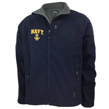 Load image into Gallery viewer, Navy Soft Shell Jacket (Navy)