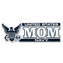 Load image into Gallery viewer, Navy Mom Decal