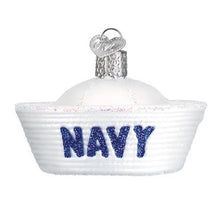 Load image into Gallery viewer, Navy Sailor Cap Ornament