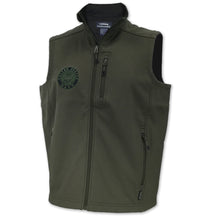 Load image into Gallery viewer, Navy Soft Shell Vest (OD Green)