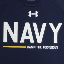 Navy Under Armour Rivalry Ship T-Shirt, SM