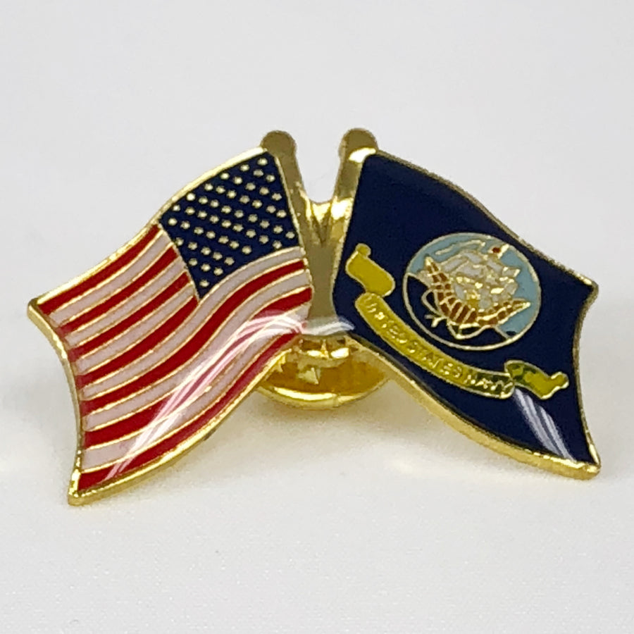 Navy USA Lapel Pin
