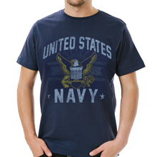 Load image into Gallery viewer, Navy Vintage Basic T-Shirt (Navy)