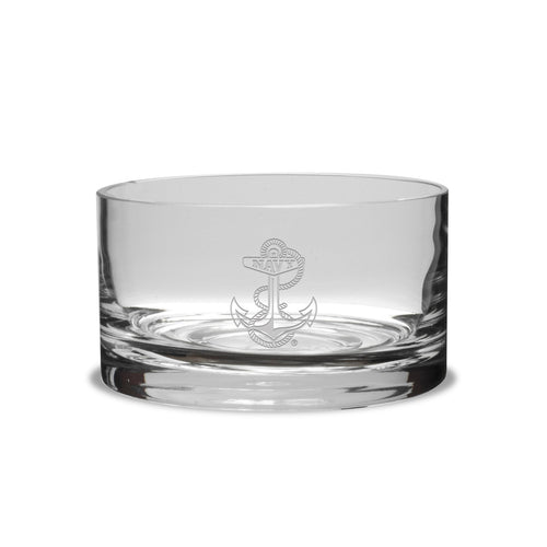 Navy Anchor Petite Candy Bowl
