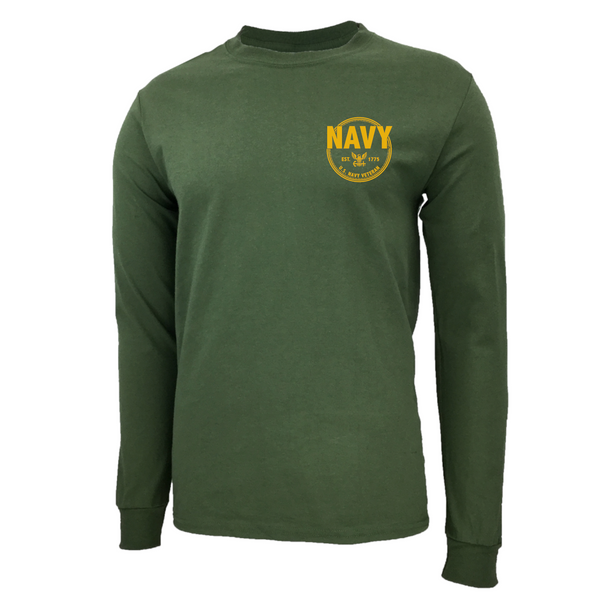 Navy 2024 green shirts