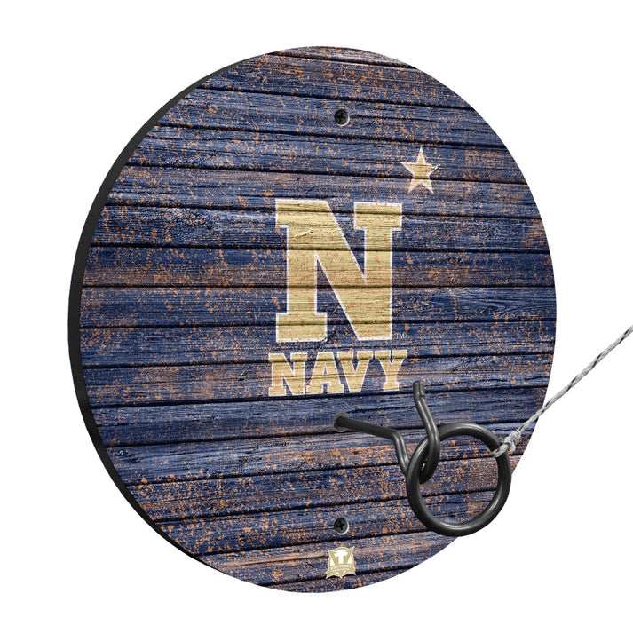 Naval Academy Weathered Hook and Ring