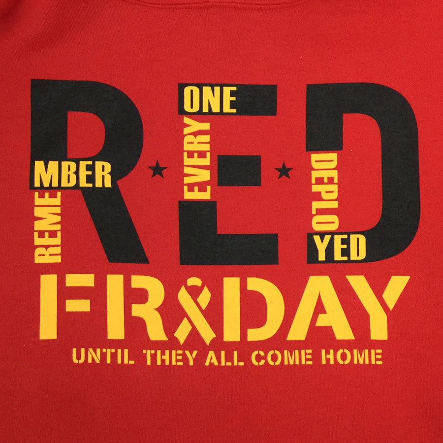R.E.D. Friday Hood (Red)