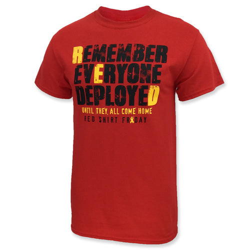 Remember Everyone Deployed T-Shirt (Red)