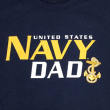 Load image into Gallery viewer, United States Navy Dad Hood (Navy)