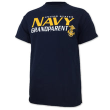 Load image into Gallery viewer, United States Navy Grandparent T-Shirt (Navy)