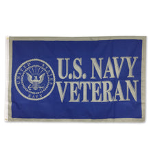 Load image into Gallery viewer, US NAVY VETERAN FLAG (3&#39;X5&#39;)