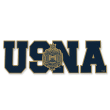 Load image into Gallery viewer, USNA With Crest Decal
